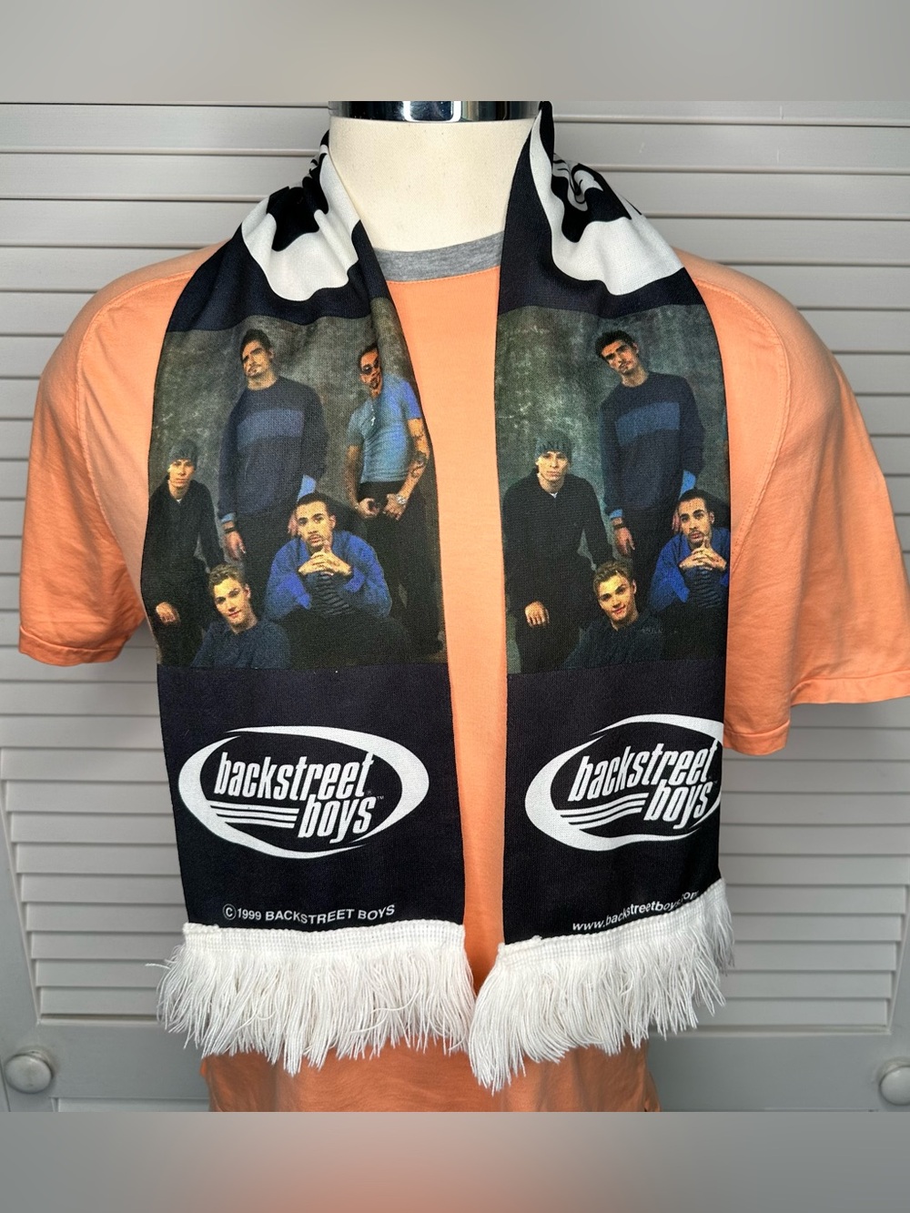 Backstreet Boys June 1999 “Into the Millennium” England Tour Graphic Scarf